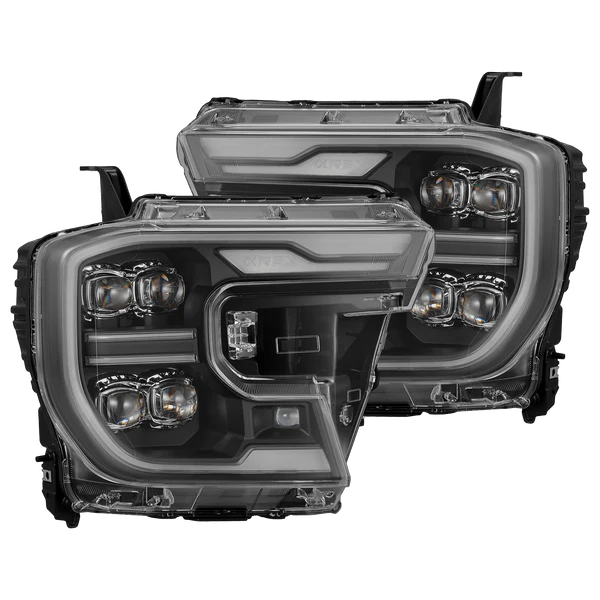 AlphaRex 24-26 Ford Ranger NOVA LED Proj Headlights Blk w/Activ Light/Seq Signal/Switchback