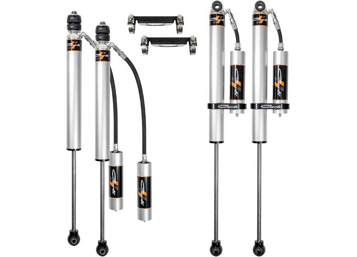 Carli 05-23 Ford F250/350 4x4 -Spec 2.0in Rr 4.5in/5.5in Lift Front/Rear Shock Pkg AS-F45SPKG-CS20RR-A
