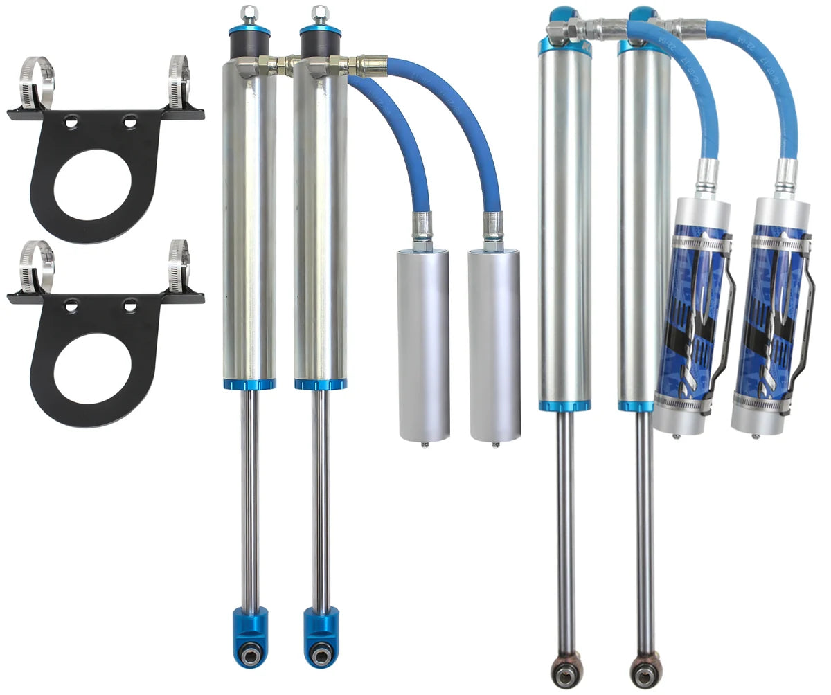 Carli 11-22 Ford F250/F350 Gas Carli Custom 2.5 Remote Res Shock Set 2.5/3in Lift AS-FPT25SPKG-LVL-11-GAS