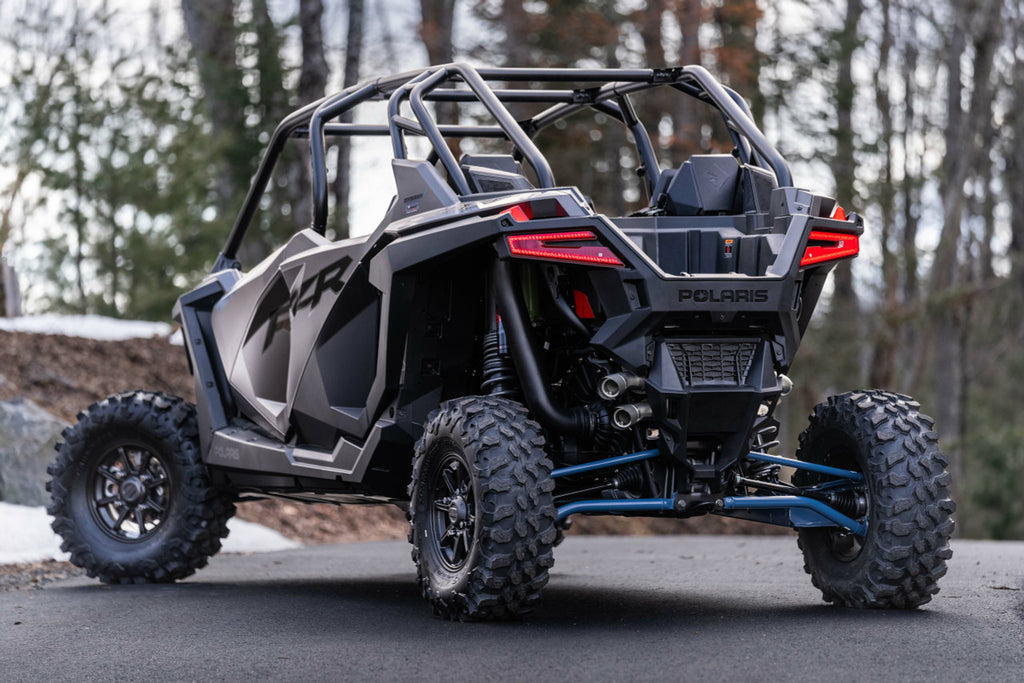 MBRP 2.5" Slip-on, Active Exhaust, Dual out 2020-2023 Polaris RZR PRO XP