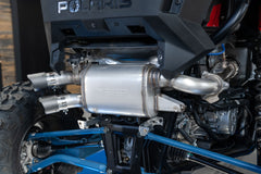 MBRP 2.5" Slip-on, Active Exhaust, Dual out 2020-2023 Polaris RZR PRO XP
