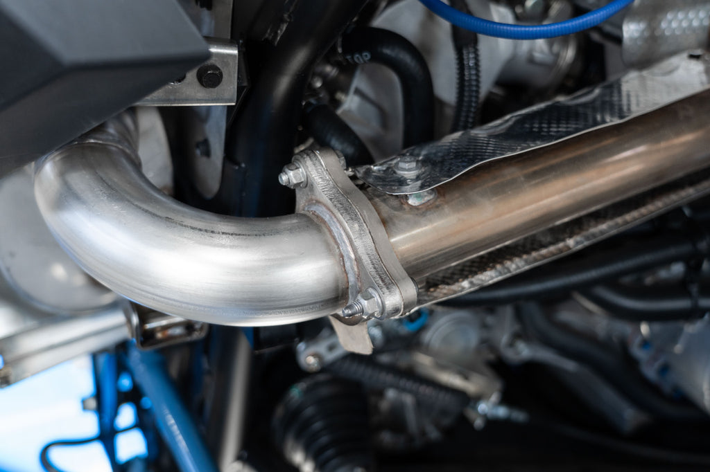 MBRP 2.5" Slip-on, Active Exhaust, Dual out 2020-2023 Polaris RZR PRO XP