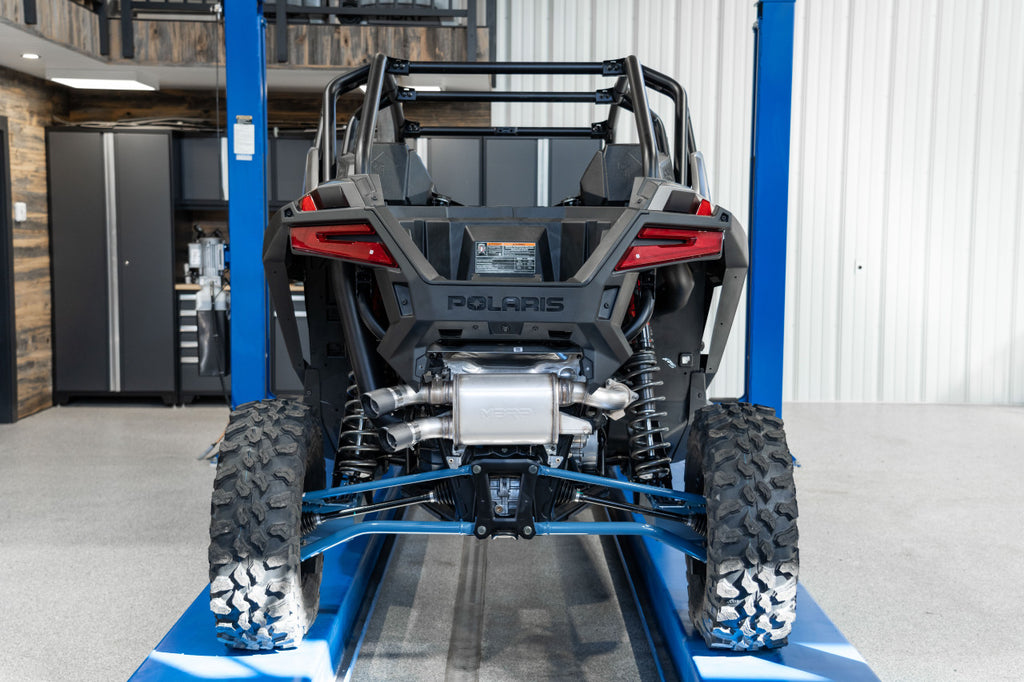 MBRP 2.5" Slip-on, Active Exhaust, Dual out 2020-2023 Polaris RZR PRO XP