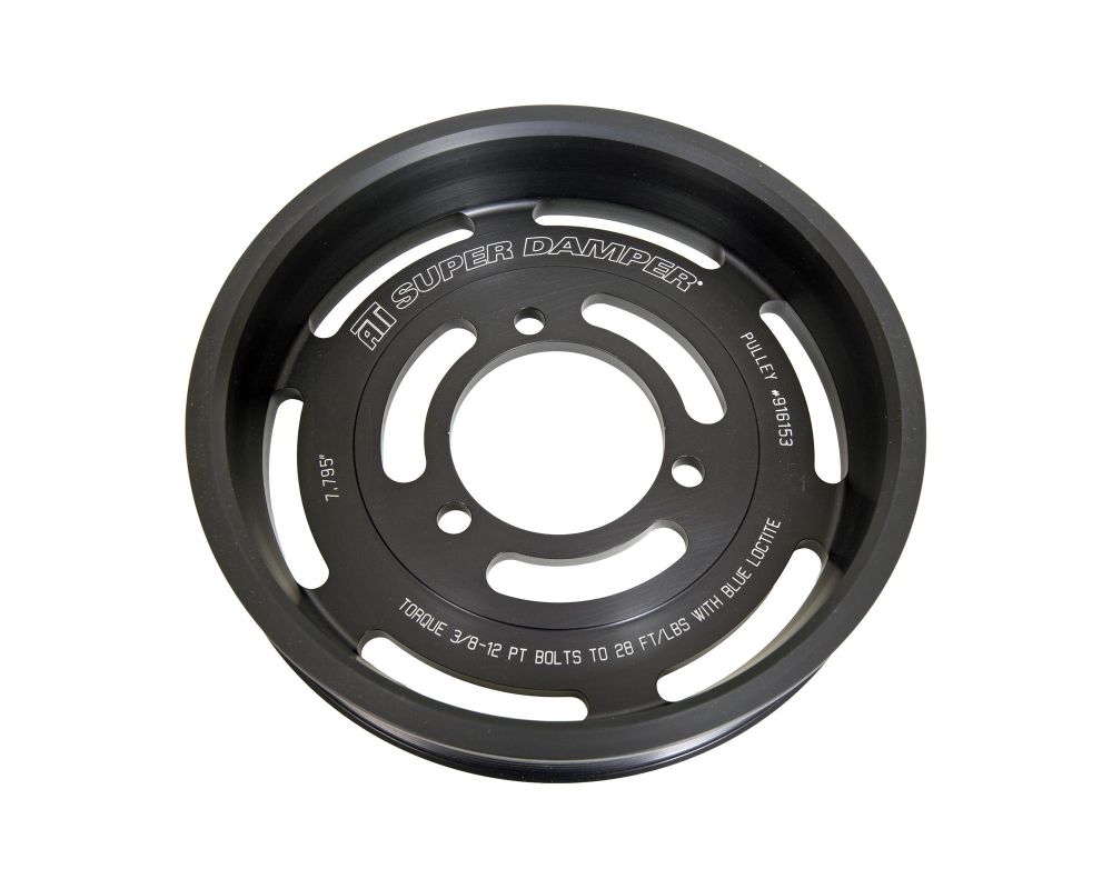 ATI 7.99" Steel Serpentine Supercharger Pulleys Cadillac CTS 2009-2015 ATI