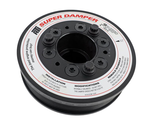 ATI Racing 5.50" Aluminum Super Damper Serpentine Series Harmonic Balancers Chevrolet | Pontiac 1998-2006 ATI918844