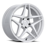 Kansei K15G Astro 18x8.5in / 5x112 BP / 35mm Offset / 66.56mm Bore - Gloss White Wheel