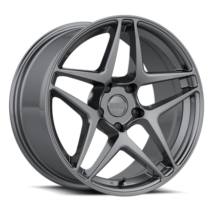 Kansei K15G Astro 18x8.5in / 5x100 BP / 35mm Offset - Gunmetal Wheel