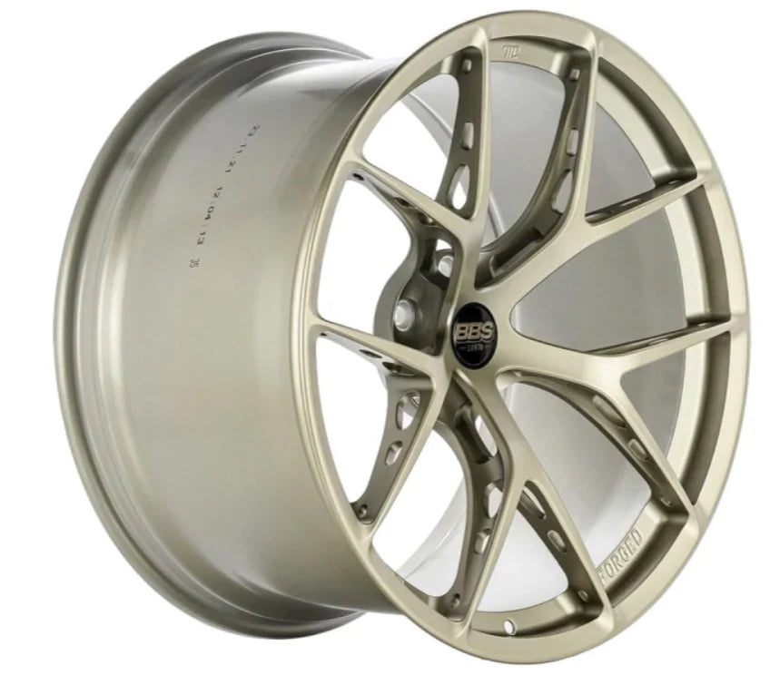 BBS FI-R Evo 20x10.5 / 5x112 / ET15 / CB66.5 - White-Gold Wheel (BMW G8x M2/3/4) FI207CG