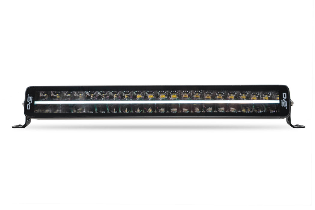 DV8 Offroad Elite Series 20in Dual Row Light Bar w/ Accent Light