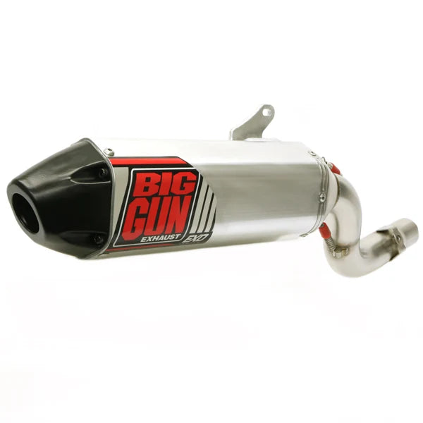 Big Gun 85-00 Honda XR 600 / 93-25 Honda XR 650L EXO 304SS Slip-On Exhaust - Black Out Edition