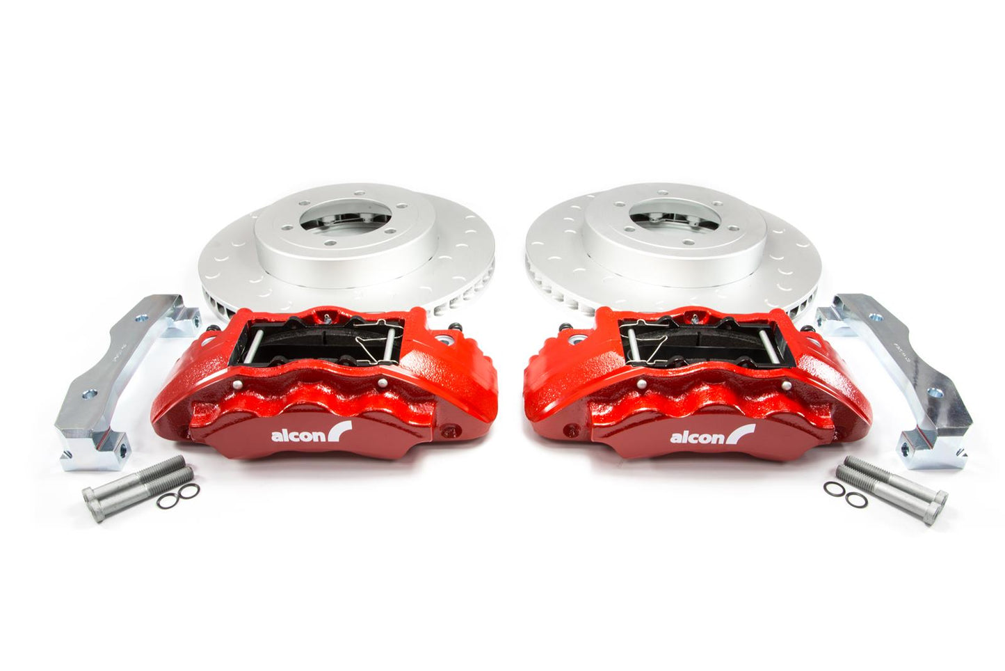 Alcon 1984+ Toyota LC76/79 355mmx36mm Rotors 6-Piston Front Brake Kit