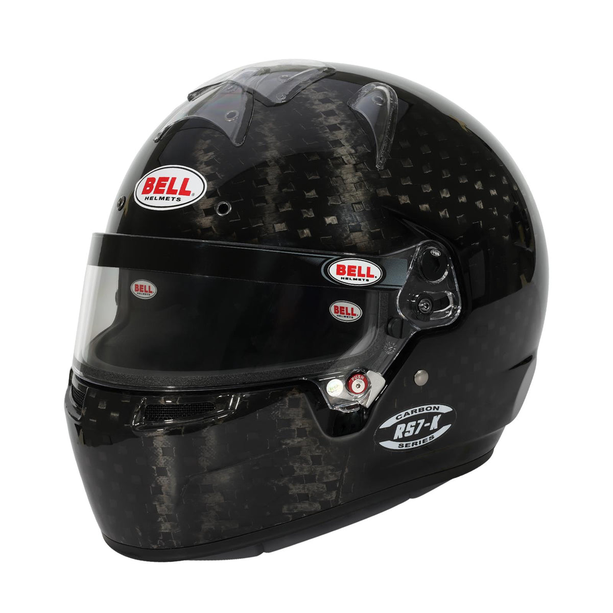 Bell Racing RS7-K Ultra Carbon Karting Helmet Size 60 - 1204B10