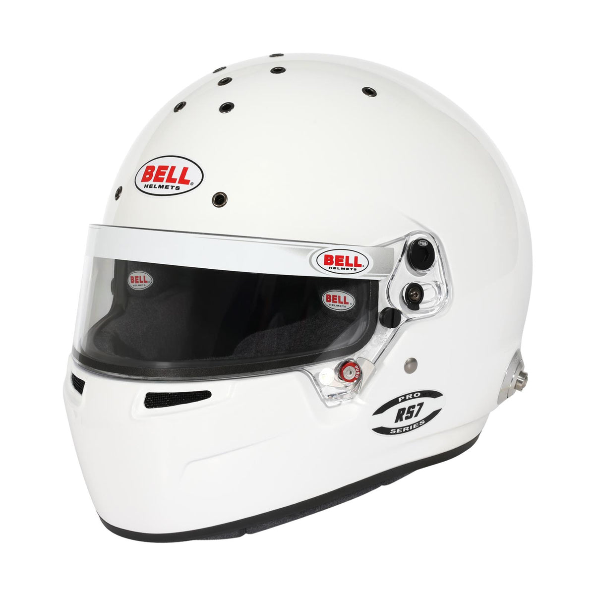 Bell RS7 Pro Racing Helmet White Size 61+ - 1310B32