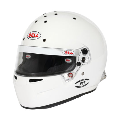 Bell RS7 Pro Racing Helmet White Size 61+ - 1310B32
