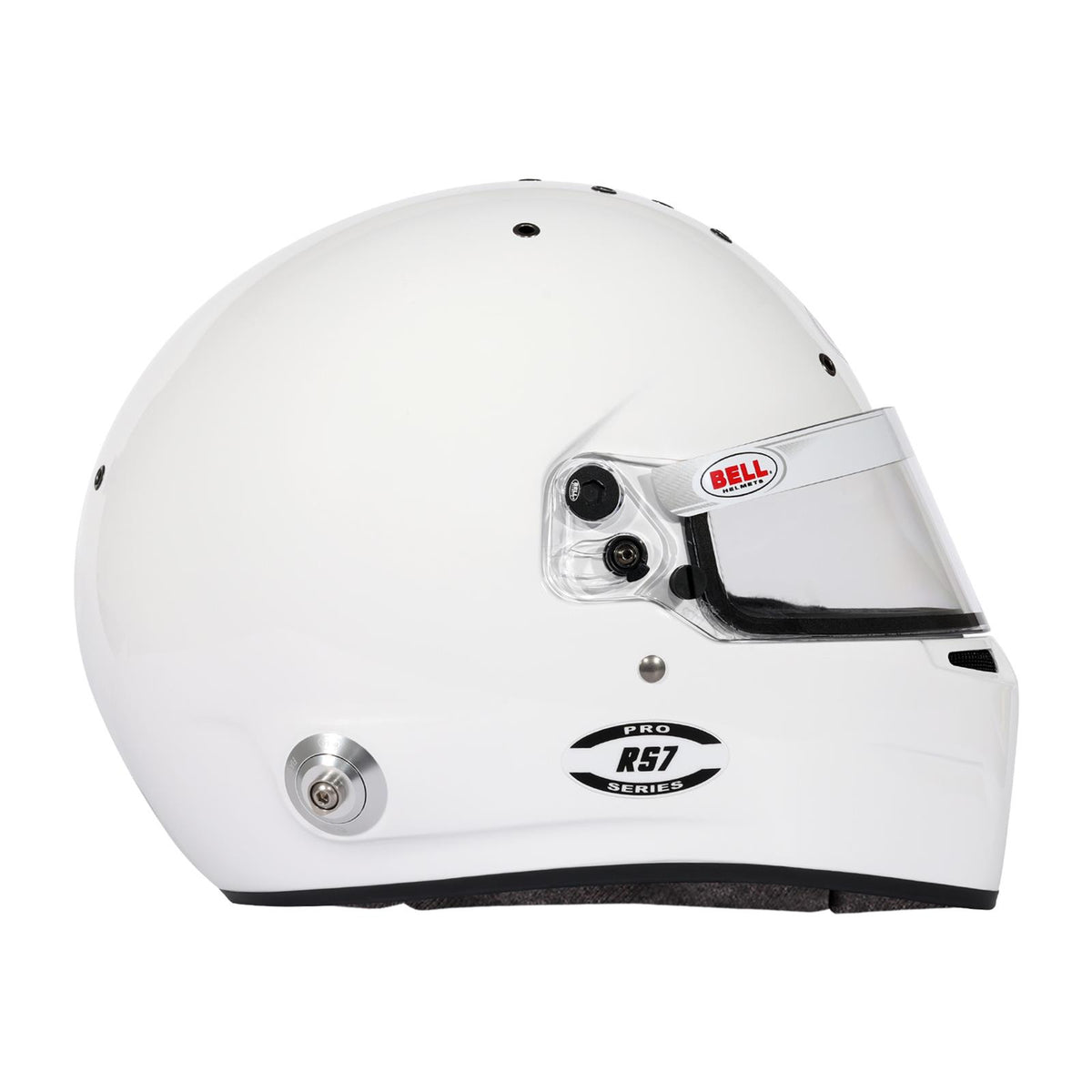 Bell RS7 Pro Racing Helmet White Size 61+ - 1310B32