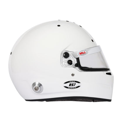 Bell RS7 Pro Racing Helmet White Size 61+ - 1310B32