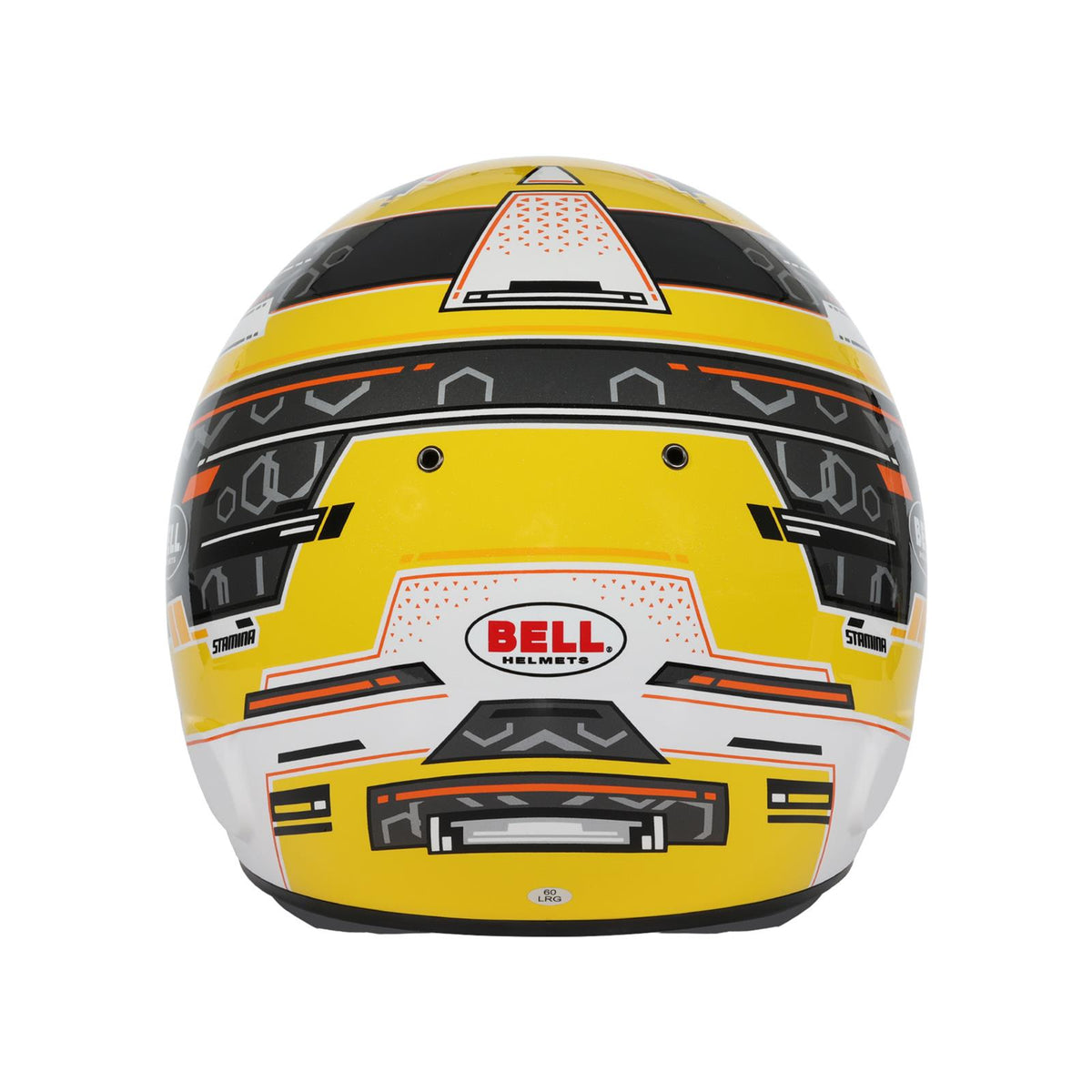Bell RS7-K Pro Stamina Karting Helmet Anthracite/Yellow Size SML - 1310C01