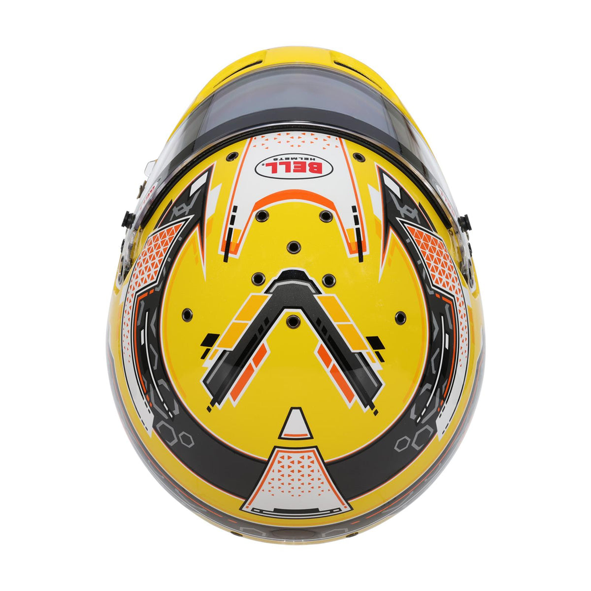 Bell RS7-K Pro Stamina Karting Helmet Anthracite/Yellow Size SML - 1310C01