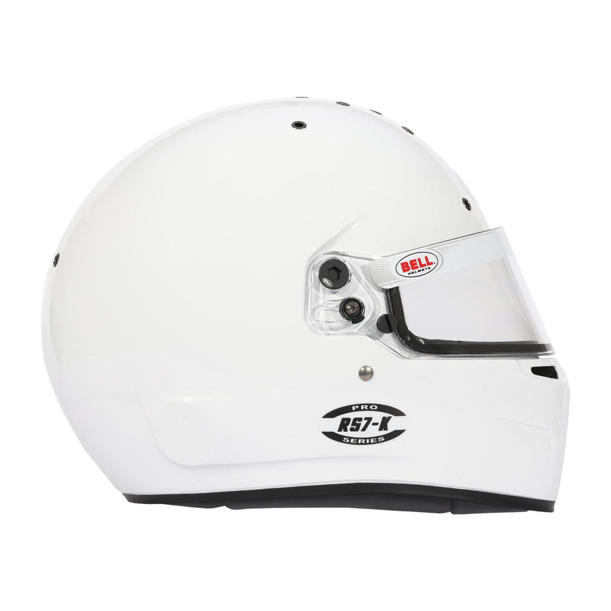 Bell RS7-K Pro Karting Helmet White Size SML - 1310C11