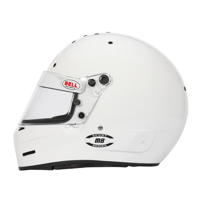 Bell M8 Sport Racing Helmet White XX-Small - 1419A51