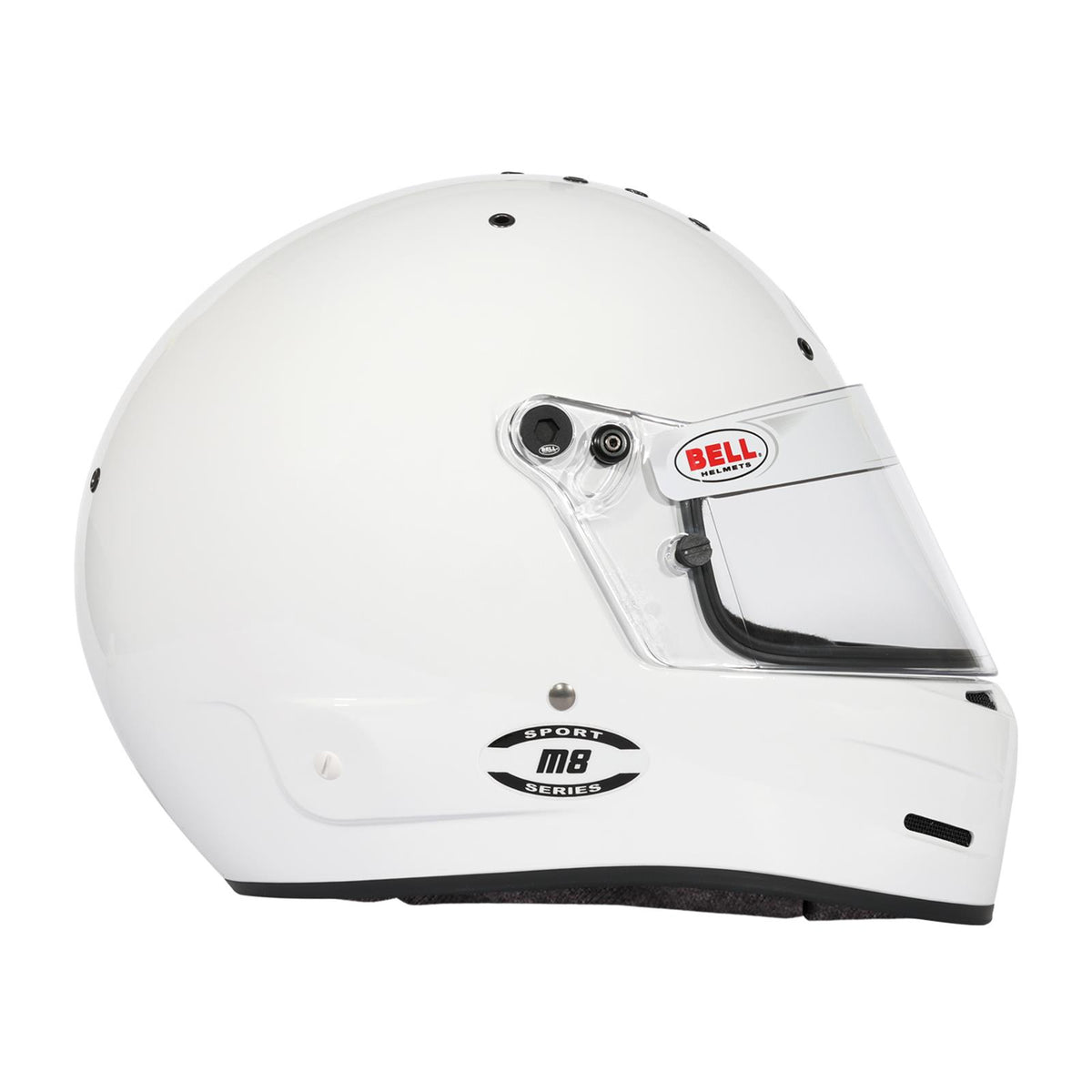Bell M8 Sport Racing Helmet White XX-Small - 1419A51