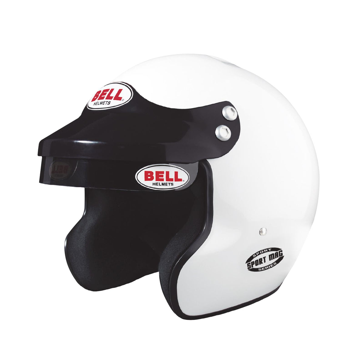 Bell MAG Open Face Racing Helmet White X-Large - 1435A64