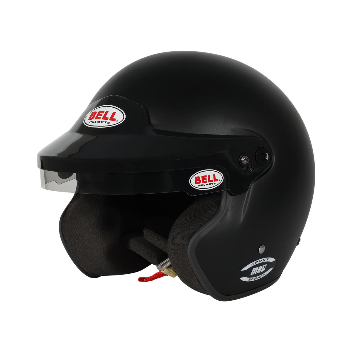 Bell MAG Open Face Racing Helmet Matte Black Small - 1435B01