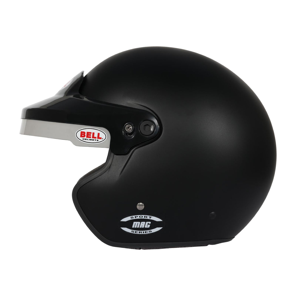 Bell MAG Open Face Racing Helmet Matte Black Small - 1435B01