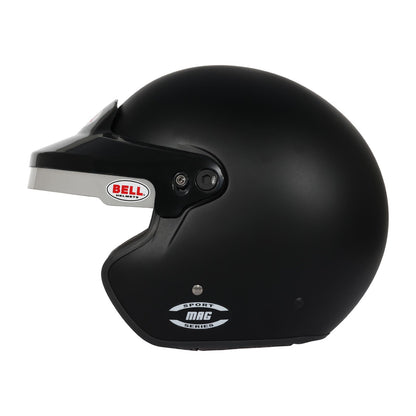 Bell MAG Open Face Racing Helmet Matte Black Small - 1435B01