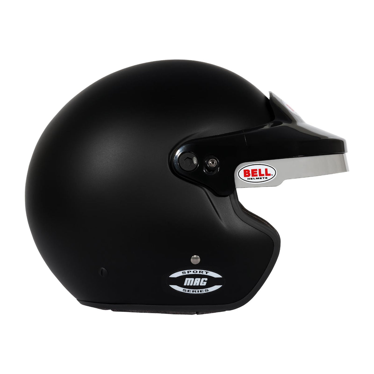 Bell MAG Open Face Racing Helmet Matte Black Small - 1435B01