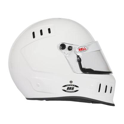 Bell BR8 Sport Off-Road Racing Helmet White Small - 1436A31