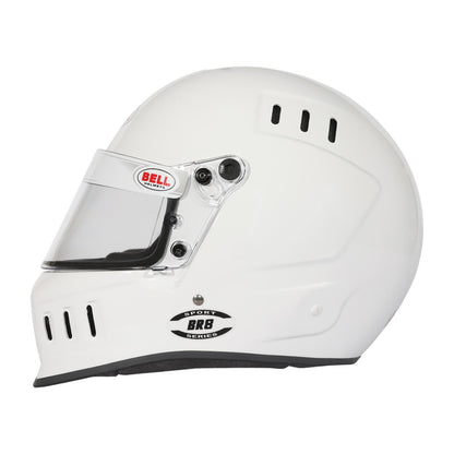 Bell BR8 Sport Off-Road Racing Helmet White Large - 1436A33