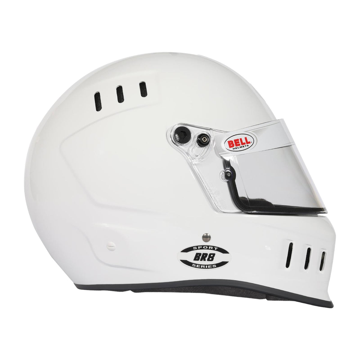 Bell BR8 Sport Off-Road Racing Helmet White X-Large - 1436A34