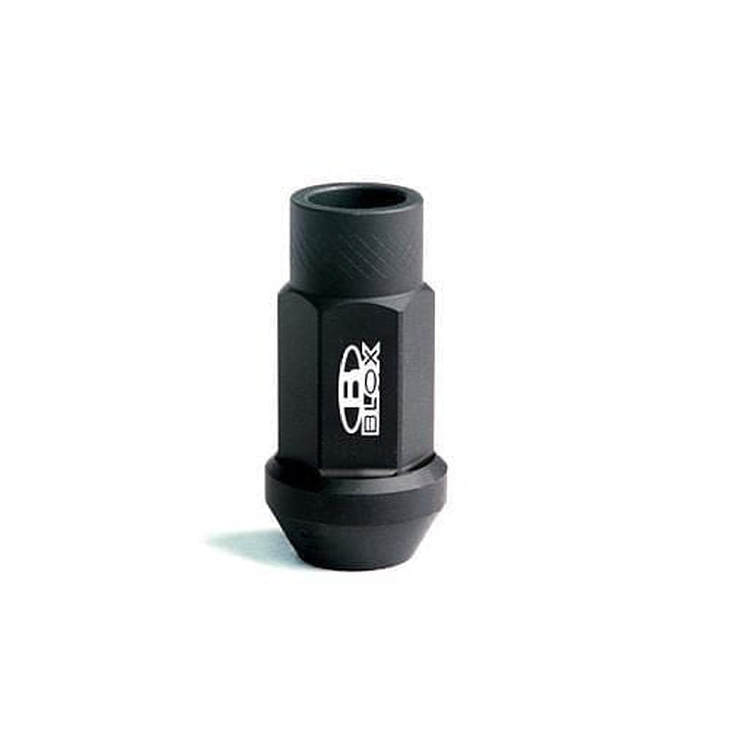 BLOX Racing Street Series Forged Lug Nuts - Black 12 x 1.25mm - Single piece BXAC-00105-SSBK