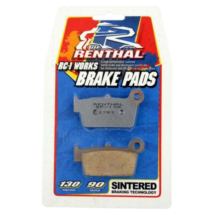 Renthal 93+ Yamaha YZ65-85 Front/ Rear Works Brake Pads