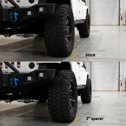 Borne Off Road Wheel Spacers - 5x127 - 71.6CB - 25 - 1/2 - Black
