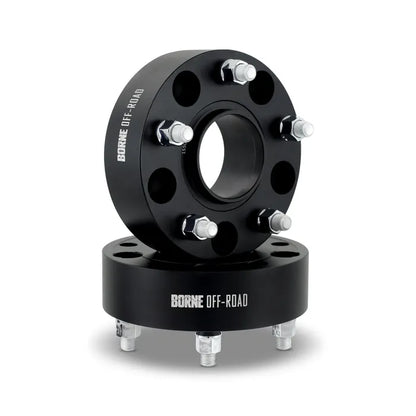 Borne Off Road Wheel Spacers - 5x127 - 71.6CB - 50 - 1/2 - Black