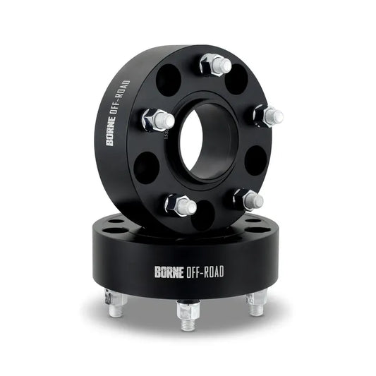 Borne Off Road Wheel Spacers - 5x127 - 71.6CB - 50 - 1/2 - Black