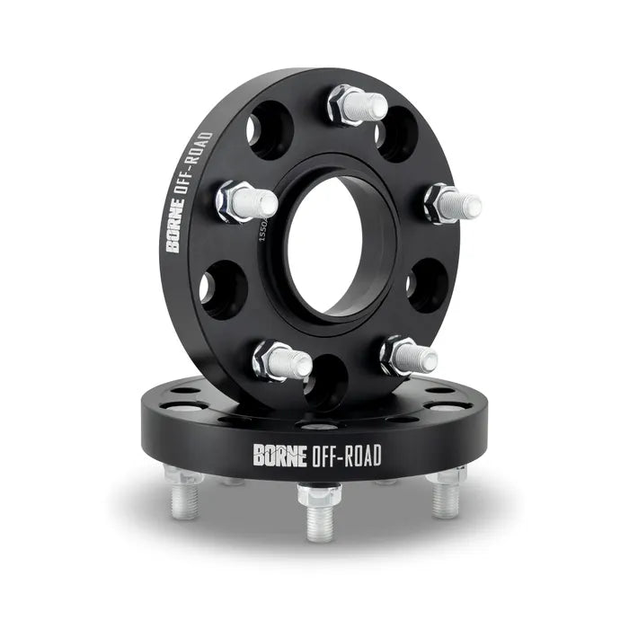 Borne Off Road Wheel Spacers - 5x139.7 - 77.8CB - 38 - 1/2 - Black
