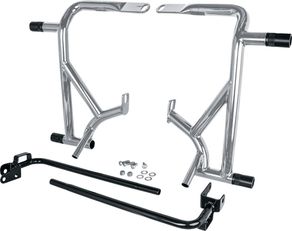 Burly Brand 14-23 Touring Brawler Kit Front and Rear - Chrome