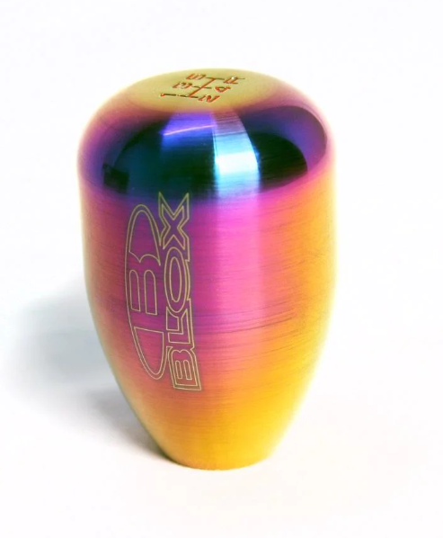 BLOX Racing 6-Speed Billet Shift Knob - Neo Finish 10x1.5mm