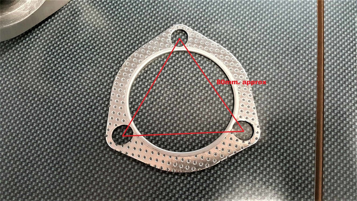 BLOX Racing Exhaust Gasket - 3inch (3-bolt)