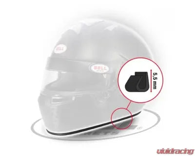 Bell Rubber Profile - Trim Edge Adv 1M - White 2090033