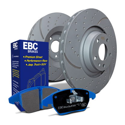 EBC S6 Kits Bluestuff Pads and GD Rotors