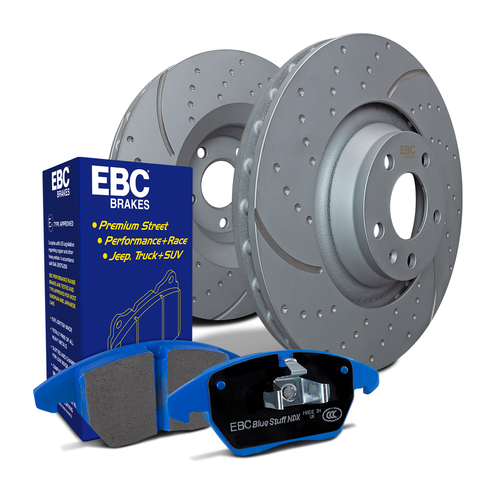 EBC S6 Kits Bluestuff Pads and GD Rotors