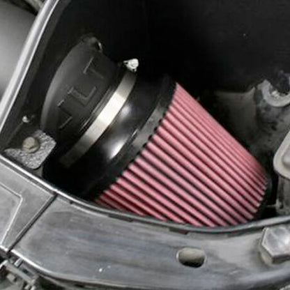 JLT COLD AIR INTAKE FOR 2005-2020 5.7L & 2005-2010 6.1L HEMI CARS (w/o Shaker Hood) Black Textured Cold Air Intake Kit w/Red Filter JLT