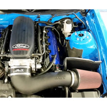 Load image into Gallery viewer, JLT COLD AIR INTAKE FOR 2011-2014 MUSTANG GT COBRA JET 5.0 -Black Text CAI Kit w/Red Filter - Tune Req.