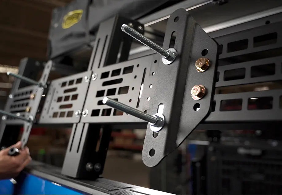 Cali Raised Recovery Board Mounts for Bed Rack