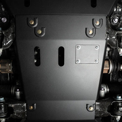 Cali Raised 2014+ Toyota Tacoma Front Skid Plate -  Aluminum / Powder Coat