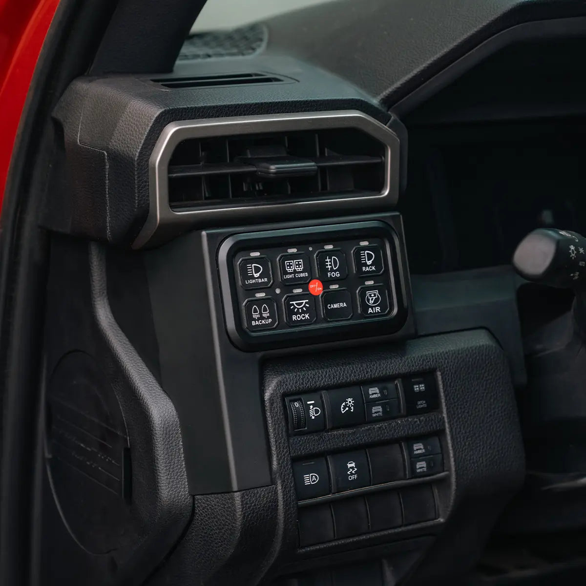 Cali Raised LED OEM Style Switch Panel for 2024+ Toyota Tacoma - CR4345
